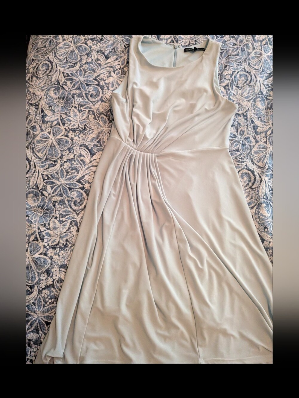 Baby Blue Asymmetrical WHBM Dress